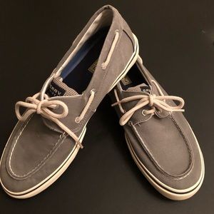 Gray Sperry Top-Sider Shoes